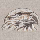Elegant Eagle Etching