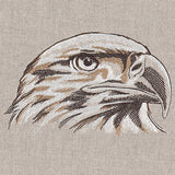 Elegant Eagle Etching