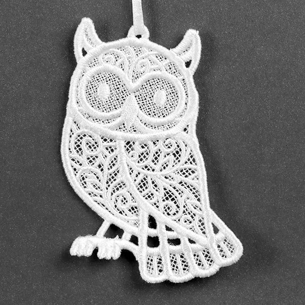 Woodland Treasures - Owl (Lace)
