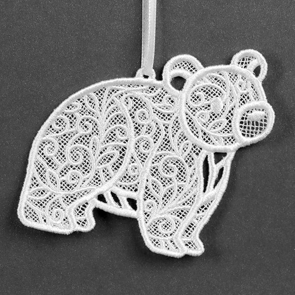 Woodland Treasures - Bear (Lace)