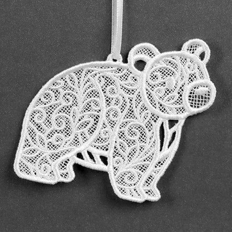 Woodland Treasures - Bear (Lace)