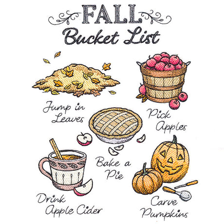 Fall Bucket List