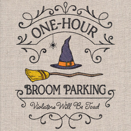 One Hour Broom Parking