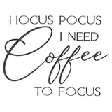 Hocus Pocus Coffee to Focus
