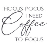 Hocus Pocus Coffee to Focus
