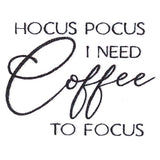 Hocus Pocus Coffee to Focus