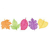 Falling For You Leaf Border
