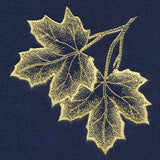 Sheer Autumn Maple Leaves Corner