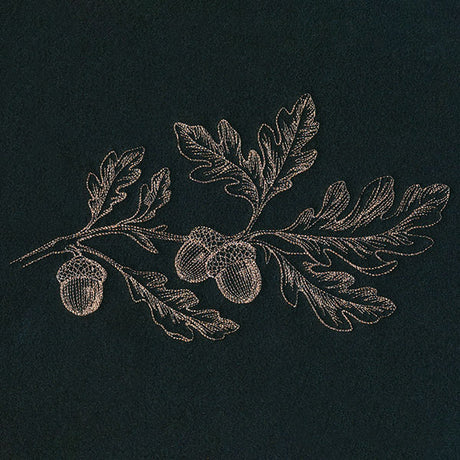 Elegant Acorns Border