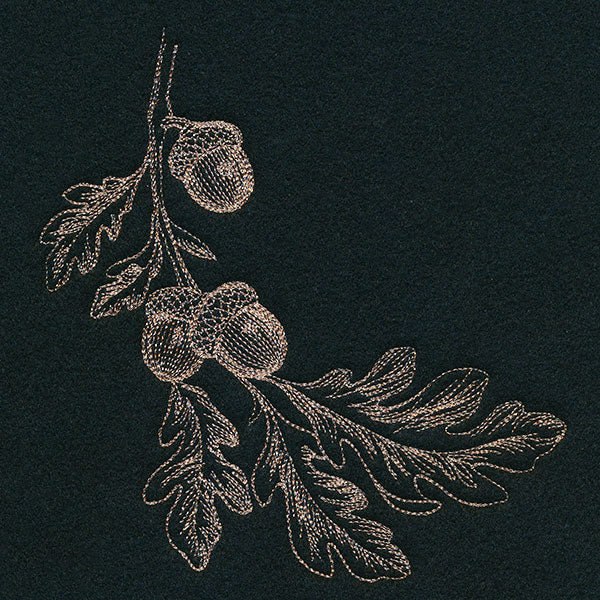 Elegant Acorns Corner