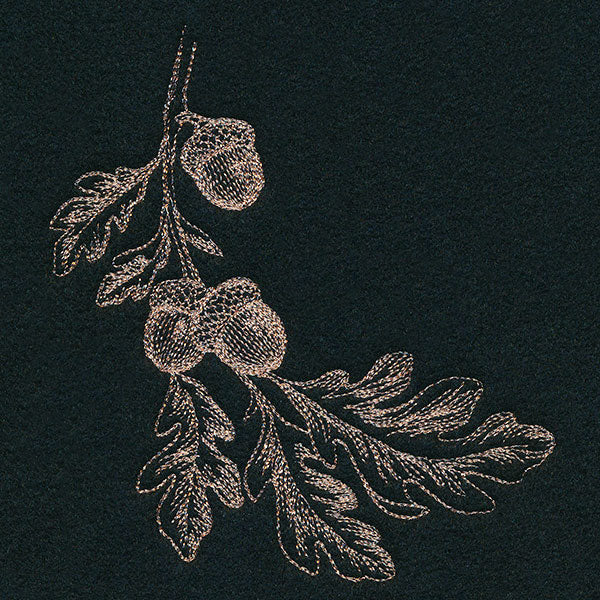 Elegant Acorns Corner