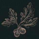 Elegant Acorns Accent
