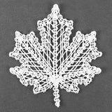 Falling Maple Leaf (Battenburg Lace)
