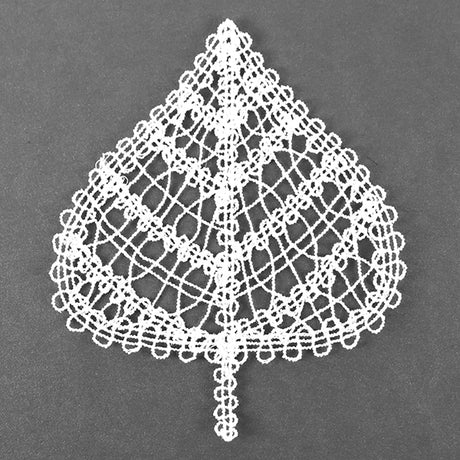 Falling Poplar Leaf (Battenburg Lace)