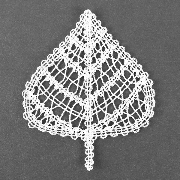 Falling Poplar Leaf (Battenburg Lace)