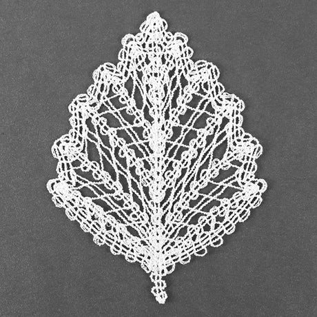 Falling Birch Leaf (Battenburg Lace)