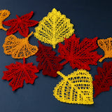 Falling Ginkgo Leaf (Battenburg Lace)