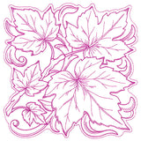 Maple Leaves in Autumn Square