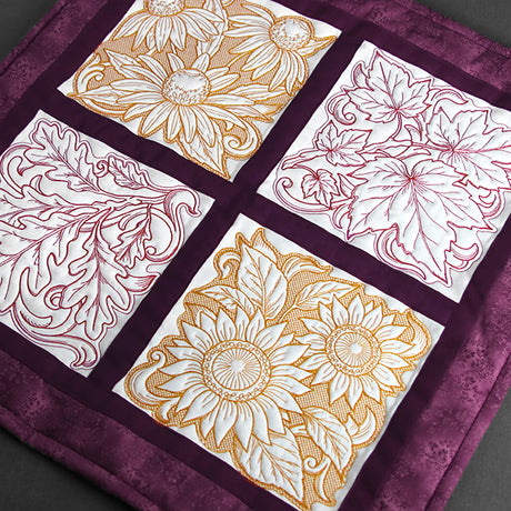 Maple Leaves in Autumn Square