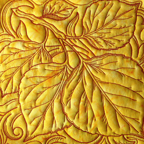 Aspen Leaves in Autumn Square