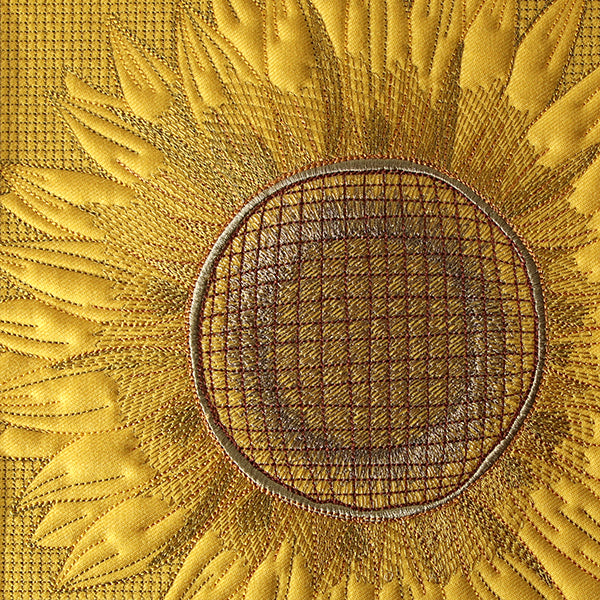 Sensational Sunflower (Trapunto)