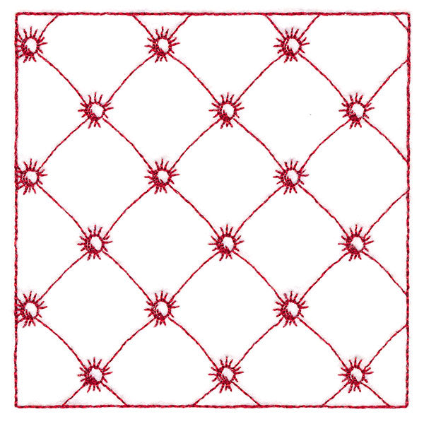 Classic Button Tufting Square (Double Run)