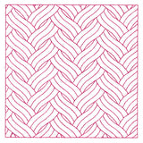 Classic Cabling Square (Double Run)