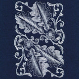 Autumn Splendor - Acorns & Leaves Feature Etching