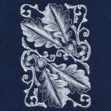 Autumn Splendor - Acorns & Leaves Feature Etching