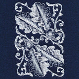 Autumn Splendor - Acorns & Leaves Feature Etching