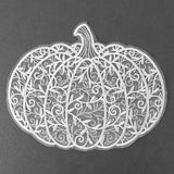 Pretty Pumpkin Doily (Organza)