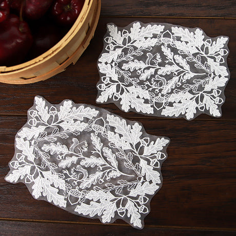 Autumn is Calling Doily (Organza)