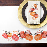 Festive Harvest Pumpkin Border