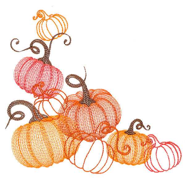 Festive Harvest Pumpkin Corner