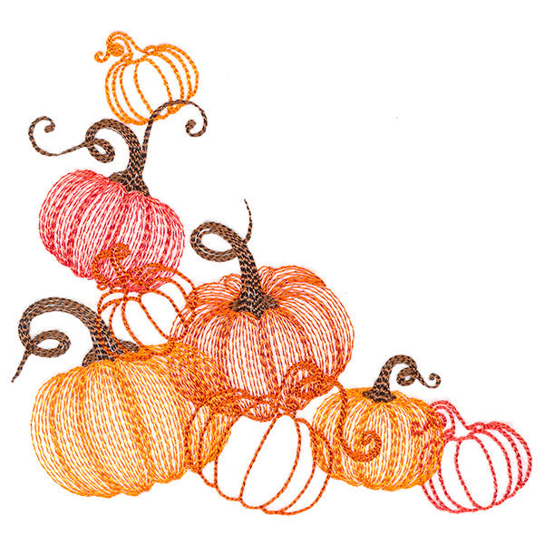 Festive Harvest Pumpkin Corner