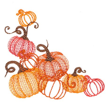 Festive Harvest Pumpkin Corner