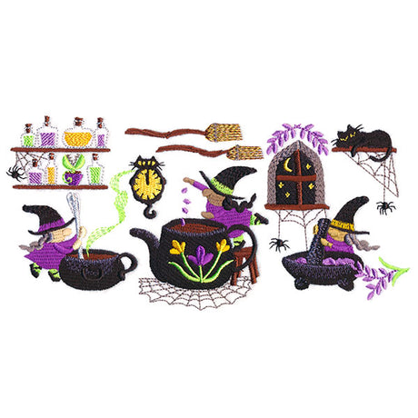 Halloween Gnome Border