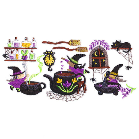 Halloween Gnome Border