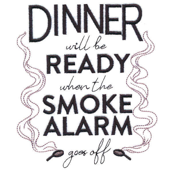 When The Smoke Alarm Goes Off