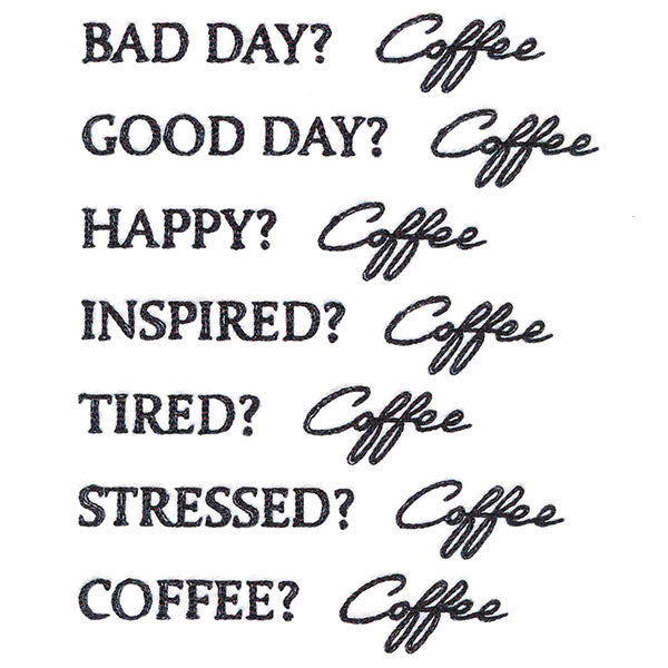 Coffee, Coffee, Coffee