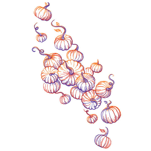 Falling into Autumn Pumpkins
