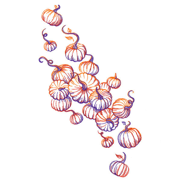 Falling into Autumn Pumpkins