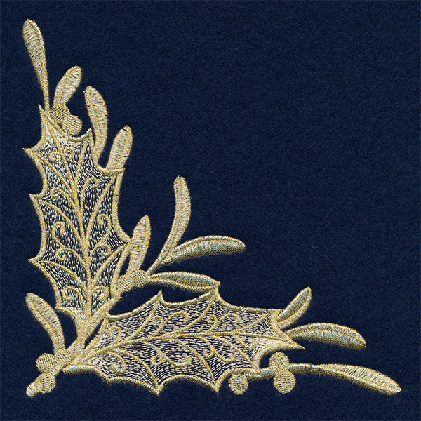 Glimmering Holly Corner