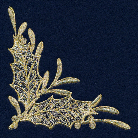 Glimmering Holly Corner