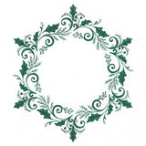 Festive Swirls Wreath