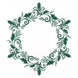 Festive Swirls Wreath