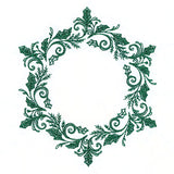 Festive Swirls Wreath