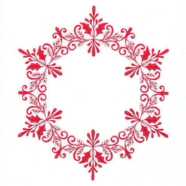 Elegant Swirls Wreath