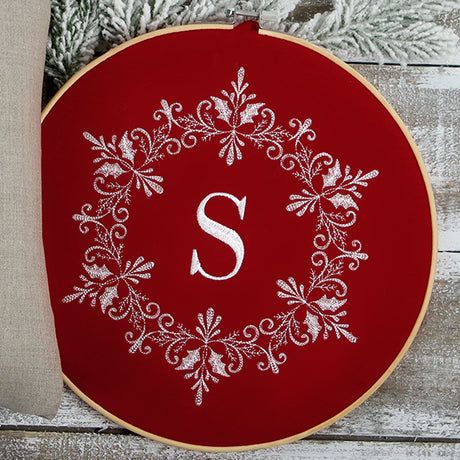 Elegant Swirls Wreath