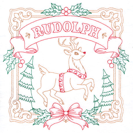 Christmas Reindeer Team - Rudolph